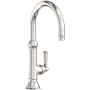 Newport Brass Jacobean 1.8 GPM Single Hole Bar Faucet with Single Lever Handle Polished Nickel (PVD)
