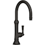 Newport Brass Jacobean 1.8 GPM Single Hole Bar Faucet with Single Lever Handle Flat Black