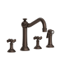 Newport Brass Jacobean 1.8 GPM Widespread Kitchen Faucet English Bronze