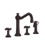 Newport Brass Jacobean 1.8 GPM Widespread Kitchen Faucet Venetian Bronze