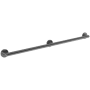 Newport Brass Priya 42" Grab Bar With Three Post Design Midnight Chrome