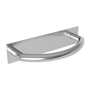 Newport Brass Metro 3-15/16" Wall Mounted Towel Ring With Installation Hardware Included Polished Chrome