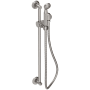 Newport Brass Single Function Wall Mount Handshower Kit with Slide Bar and Adjustable Bracket Stainless Steel (PVD)