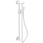 Newport Brass Single Function Wall Mount Handshower Kit with Slide Bar and Adjustable Bracket Matte White