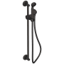 Newport Brass Single Function Wall Mount Handshower Kit with Slide Bar and Adjustable Bracket Flat Black