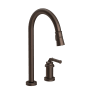Newport Brass Taft 1.8 GPM Widespread Pull Down Kitchen Faucet English Bronze