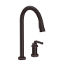 Newport Brass Taft 1.8 GPM Widespread Pull Down Kitchen Faucet Venetian Bronze