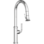 Newport Brass Taft 1.8 GPM Single Hole Pull Down Kitchen Faucet Polished Chrome