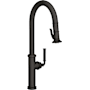 Newport Brass Taft 1.8 GPM Single Hole Pull Down Kitchen Faucet Flat Black