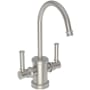 Newport Brass Taft 1.5 GPM Hot and Cold Water Dispenser Satin Nickel