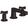Newport Brass Dorrance 1.2 GPM Widespread Bathroom Faucet with Pop-Up Drain Assembly with Cross Handles Venetian Bronze