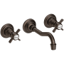 Newport Brass Fairfield 1.2 GPM Wall Mounted Widespread Bathroom Faucet English Bronze