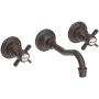 Newport Brass Fairfield 1.2 GPM Wall Mounted Widespread Bathroom Faucet Oil Rubbed Bronze