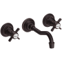Newport Brass Fairfield 1.2 GPM Wall Mounted Widespread Bathroom Faucet Venetian Bronze