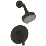 Newport Brass Miro Single Handle Pressure Balanced Shower Trim Only with Metal Lever Handle less Valve Oil Rubbed Bronze