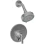 Newport Brass Miro Single Handle Pressure Balanced Shower Trim Only with Metal Lever Handle less Valve Stainless Steel (PVD)