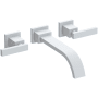 Newport Brass Secant 1.2 GPM Wall Mounted Widespread Bathroom Faucet Matte White