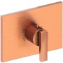 Newport Brass Secant Thermostatic Valve Trim Only with 1 Lever Handles - Less Rough In Antique Copper