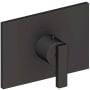 Newport Brass Secant Thermostatic Valve Trim Only with 1 Lever Handles - Less Rough In Flat Black
