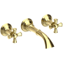 Newport Brass Aylesbury 1.2 GPM Wall Mounted Widespread Bathroom Faucet Forever Brass (PVD)