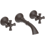 Newport Brass Aylesbury 1.2 GPM Wall Mounted Widespread Bathroom Faucet Oil Rubbed Bronze