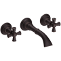 Newport Brass Aylesbury 1.2 GPM Wall Mounted Widespread Bathroom Faucet Venetian Bronze