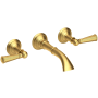 Newport Brass Aylesbury 1.2 GPM Wall Mounted Widespread Bathroom Faucet Satin Bronze (PVD)