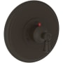 Newport Brass Aylesbury Thermostatic Valve Trim Only with 1 Lever Handles - Less Rough In Oil Rubbed Bronze