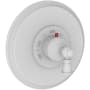 Newport Brass Aylesbury Thermostatic Valve Trim Only with 1 Lever Handles - Less Rough In Matte White