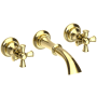 Newport Brass Sutton 1.2 GPM Wall Mounted Widespread Bathroom Faucet Forever Brass (PVD)