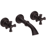 Newport Brass Sutton 1.2 GPM Wall Mounted Widespread Bathroom Faucet Venetian Bronze