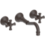 Newport Brass Jacobean 1.2 GPM Wall Mounted Widespread Bathroom Faucet Oil Rubbed Bronze
