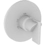 Newport Brass Priya Thermostatic Valve Trim Only with 1 Lever Handles - Less Rough In Matte White