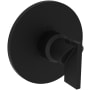 Newport Brass Priya Thermostatic Valve Trim Only with 1 Lever Handles - Less Rough In Flat Black