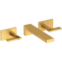 Newport Brass Metro 1.2 GPM Wall Mounted Widespread Bathroom Faucet Satin Bronze (PVD)