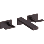Newport Brass Metro 1.2 GPM Wall Mounted Widespread Bathroom Faucet Venetian Bronze