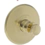 Newport Brass Ithaca Thermostatic Valve Trim Only with 1 Lever Handles - Less Rough In French Gold (PVD)