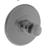 Newport Brass Ithaca Thermostatic Valve Trim Only with 1 Lever Handles - Less Rough In Midnight Chrome