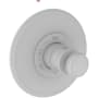 Newport Brass Ithaca Thermostatic Valve Trim Only with 1 Lever Handles - Less Rough In Matte White