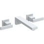 Newport Brass Skylar 1.2 GPM Wall Mounted Widespread Bathroom Faucet Matte White