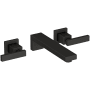 Newport Brass Skylar 1.2 GPM Wall Mounted Widespread Bathroom Faucet Flat Black