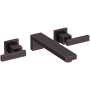 Newport Brass Skylar 1.2 GPM Wall Mounted Widespread Bathroom Faucet Venetian Bronze