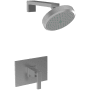 Newport Brass Skylar Single Handle Pressure Balanced Shower Only Trim Set Stainless Steel (PVD)