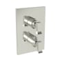Newport Brass Joffrey Thermostatic Valve Trim Only with 2 Lever Handles - Less Rough In Polished Nickel (PVD)