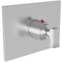 Newport Brass Joffrey Thermostatic Valve Trim Only with 1 Lever Handles - Less Rough In Stainless Steel (PVD)