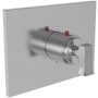 Newport Brass Joffrey Thermostatic Valve Trim Only with 1 Lever Handles - Less Rough In Midnight Chrome