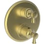 Newport Brass Vander Thermostatic Valve Trim Only with 2 Lever Handles - Less Rough In Satin Brass (PVD)