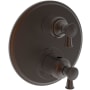 Newport Brass Vander Thermostatic Valve Trim Only with 2 Lever Handles - Less Rough In English Bronze