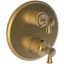 Newport Brass Vander Thermostatic Valve Trim Only with 2 Lever Handles - Less Rough In Satin Bronze (PVD)