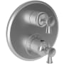 Newport Brass Vander Thermostatic Valve Trim Only with 2 Lever Handles - Less Rough In Stainless Steel (PVD)